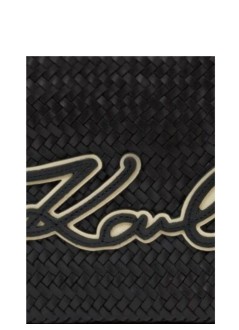 karl lagerfeld handbag womank/signature braid md tote - b2w30205 1av