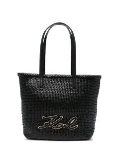 karl lagerfeld handbag womank/signature braid md tote - b2w30205 1av