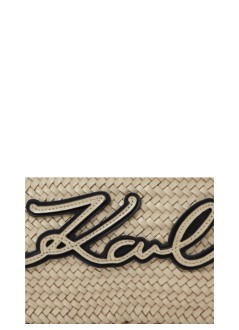 karl lagerfeld handbag mujer k/signature braid md tote - b2w30205 2ft