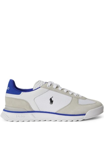 polo ralph lauren sneaker manvarick pp-sneakers-low top lace - 809p07565001 bianco white forest