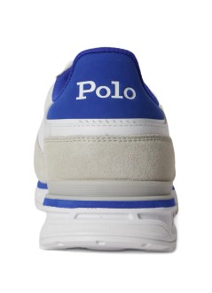 polo ralph lauren sneaker manvarick pp-sneakers-low top lace - 809p07565001 bianco white forest