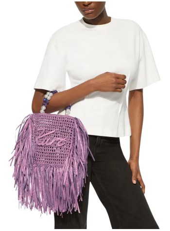 kurt geiger handbag mujer kurt mini tote fringe - 5568895999 530 2