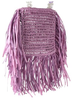 kurt geiger handbag mujer kurt mini tote fringe - 5568895999 530