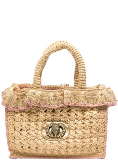 kurt geiger handbag womanchelsea ruffle tote - 5584749999 41