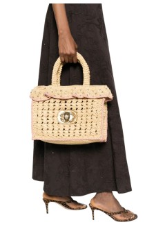 kurt geiger handbag womanchelsea ruffle tote - 5584749999 41