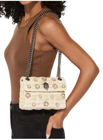kurt geiger crossbody mujer raffia mini kensington - 5576840999 41 2
