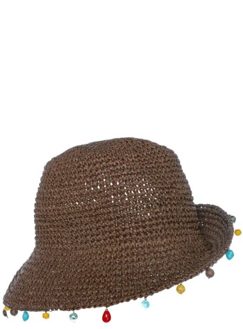 kurt geiger gorras mujer kurt raffia bucket hat - 5631230449 37 2
