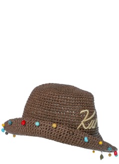 kurt geiger gorras mujer kurt raffia bucket hat - 5631230449 37