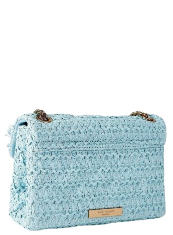 kurt geiger crossbody mujer raffia mini kensington - 5576883999 86 2