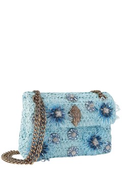 kurt geiger crossbody mujer raffia mini kensington - 5576883999 86