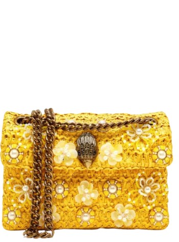 kurt geiger crossbody mujer raffia mini kensington - 5576893999 60
