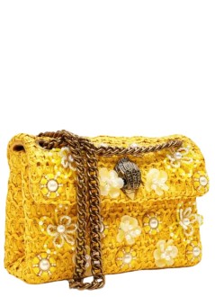 kurt geiger crossbody mujer raffia mini kensington - 5576893999 60