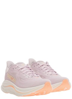 hoka one one sneaker womanclifton 10 - 1162031 lilac cream tangerine glow