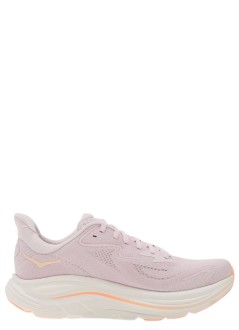 hoka one one sneaker womanclifton 10 - 1162031 lilac cream tangerine glow