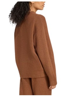 adidas originals sudadera mujer knitted sweater - kf2340 preloved brown