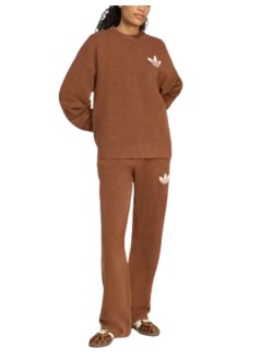 adidas originals pant  womanknitted pants - kf2535 preloved brown