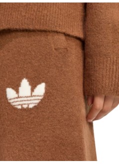 adidas originals pant  womanknitted pants - kf2535 preloved brown