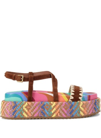 kurt geiger sandalia mujer chelsea flatform sandal - 4352269209 69