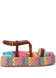 kurt geiger sandalia mujer chelsea flatform sandal - 4352269209 69