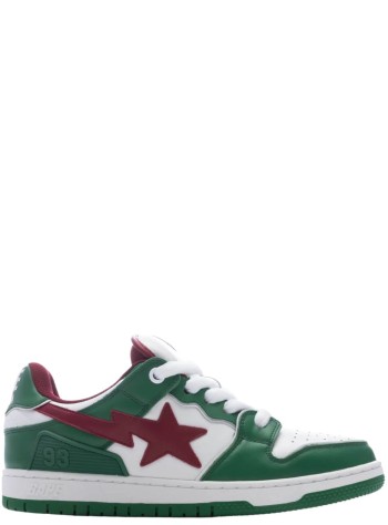 bape sneaker mannew bape sk8 sta #1 m2 - 001fwl301311m green