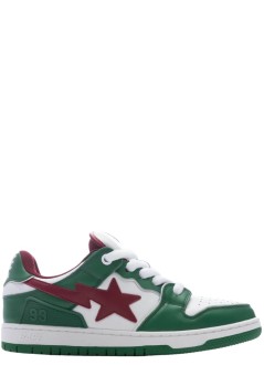 bape sneaker hombre new bape sk8 sta #1 m2 - 001fwl301311m green