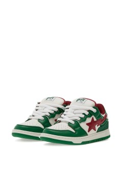 bape sneaker hombre new bape sk8 sta #1 m2 - 001fwl301311m green