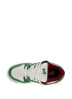 bape sneaker hombre new bape sk8 sta #1 m2 - 001fwl301311m green
