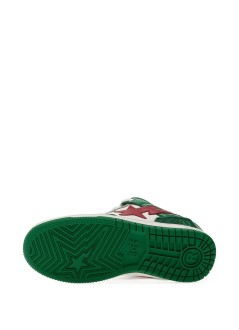 bape sneaker hombre new bape sk8 sta #1 m2 - 001fwl301311m green