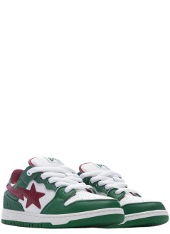 bape sneaker hombre new bape sk8 sta #1 m2 - 001fwl301311m green