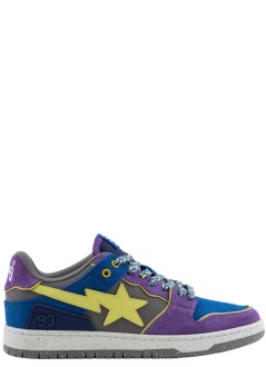 bape sneaker hombre bape sk8 sta #1 m2 - 1l80191312 purple