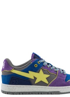 bape sneaker hombre bape sk8 sta #1 m2 - 1l80191312 purple