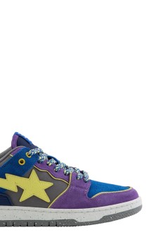 bape sneaker hombre bape sk8 sta #1 m2 - 1l80191312 purple