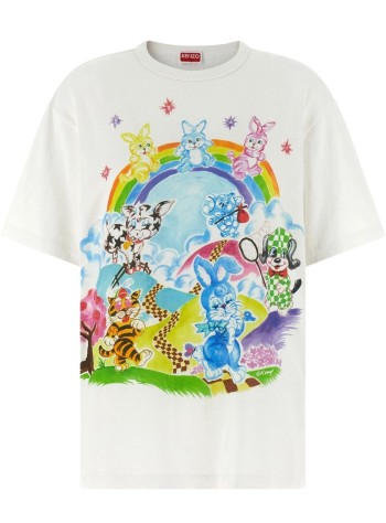 kenzo camiseta hombre kenzo cartoon classic t-shirt - fg55ts2134sk 02
