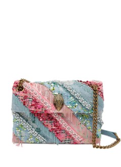kurt geiger crossbody mujer md kensington fringes - 5384086609 86