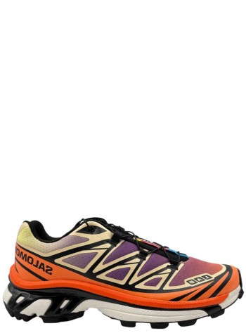 salomon sneaker womanxt-6 - l49154300 black almond cream dragon fire