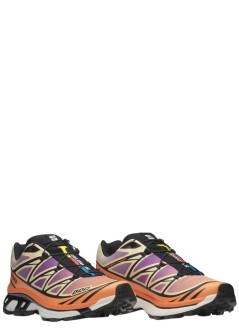 salomon sneaker womanxt-6 - l49154300 black almond cream dragon fire