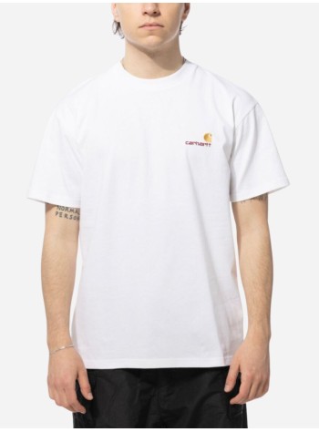 carhartt camiseta hombre s/s american script t-shir - i029956 02xx 2