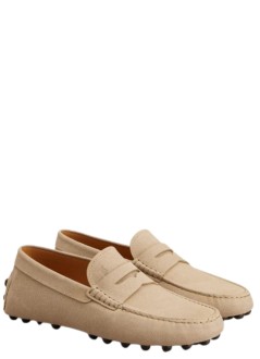 tods casual manmocassino gommino macro 52k - xxm52k00640uv6c606 naturale chiaro