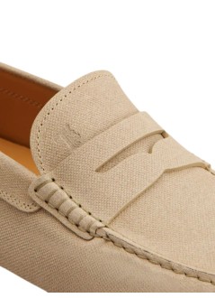 tods casual manmocassino gommino macro 52k - xxm52k00640uv6c606 naturale chiaro
