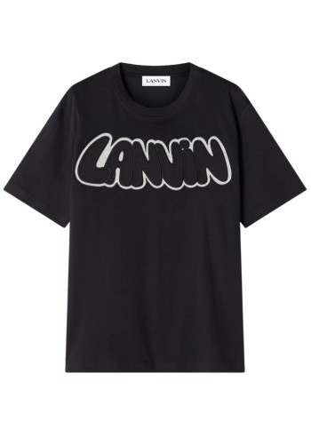 lanvin camiseta hombre embroidered logo t-shirt - rmts0012j313p26 10