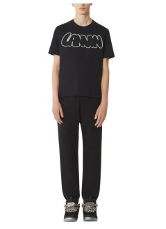 lanvin camiseta hombre embroidered logo t-shirt - rmts0012j313p26 10