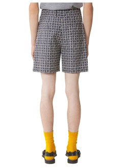 lanvin pantalon corto hombre printed shorts with patch pocket - rmtr01206282p26 b110