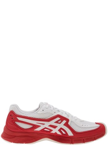 comme des garçons shirt sneaker hombre mens sneakers x asics - fqk101s26 red white