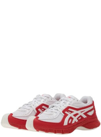 comme des garçons shirt sneaker hombre mens sneakers x asics - fqk101s26 red white 2