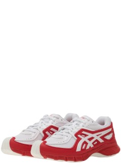 comme des garçons shirt sneaker hombre mens sneakers x asics - fqk101s26 red white