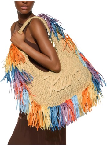 kurt geiger handbag mujer kurt lg hobo fringe - 5562249999 41 2