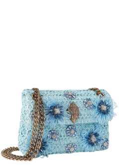 kurt geiger crossbody mujer raffia mini kensington - 5576883999 82