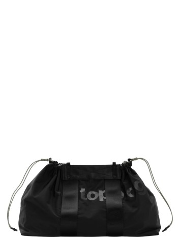 topologie tote mansummit tote wide medium - tpwbastwmblk34 black tech sateen