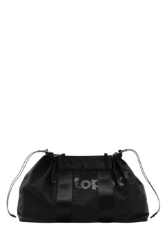 topologie tote mansummit tote wide medium - tpwbastwmblk34 black tech sateen