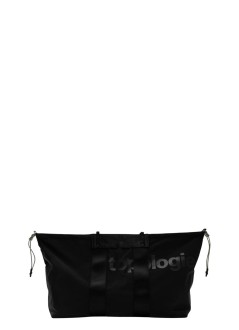 topologie tote mansummit tote wide medium - tpwbastwmblk34 black tech sateen